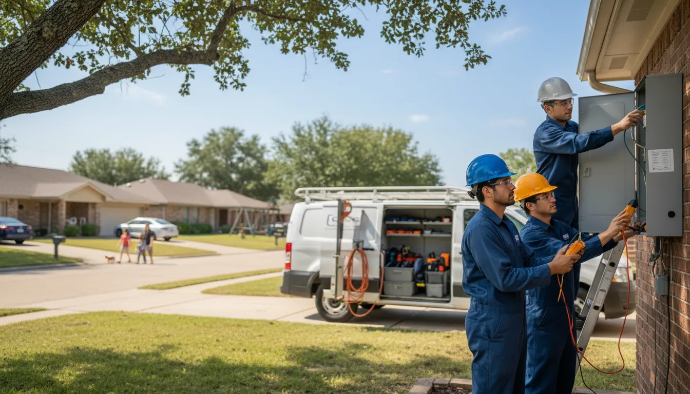 Certified electrician providing emergency electrical services in Piercy, CA